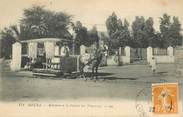 Algerie CPA ALGERIE "Biskra, Station des tramways"