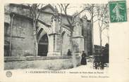 34 Herault .CPA  FRANCE 34 " Clermont L'Hérault, Sanctuaire Notre Dame du Peyrou"