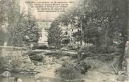 34 Herault .CPA  FRANCE 34 "  Pézenas,  Inondation du 26 septembre 1907, la brèche au Square Molière"
