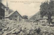 73 Savoie . CPA FRANCE  73 "Modane  - Fourneaux, Catastrophe du 23 juillet 1906 Place de l'église"