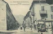 73 Savoie . CPA FRANCE  73 " St Michel de Maurienne,  Place des Poilus et rue Général Ferrié"