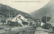 73 Savoie . CPA FRANCE  73 " St Michel de Maurienne,  La gare"