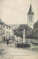 74 Haute Savoie .CPA FRANCE 74 "  Viuz en Sallaz, Place de l'église"