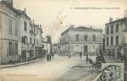 16 Charente CPA FRANCE 16 "Chateauneuf, rue du pont"
