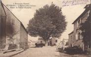 12 Aveyron .CPA  FRANCE 12 "  Séverac, L'église, place du tilleul séculaire"