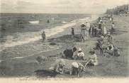 14 Calvado .CPA  FRANCE 14  "St Aubin sur Mer, La plage"