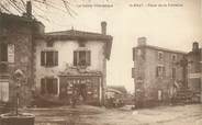 15 Cantal .CPA FRANCE 15 "Glénat, Place de la fontaine"