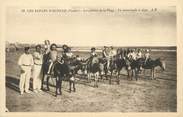 85 Vendee .CPA FRANCE 85 "Les Sables d'Olonne, Les plaisirs de la plage, Promenade à ânes" / ANES