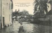 21 Cote D'or .CPA FRANCE 21 "Chatillon sur Seine, Inondations de 1910,  Le Pertuis au Loup"