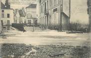 21 Cote D'or .CPA FRANCE 21 "Chatillon sur Seine, Inondations de 1910,  le débordement au Pont des Halles"