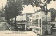 21 Cote D'or .CPA  FRANCE 21  "Laignes, La Mairie et le bassin de la Laignes"