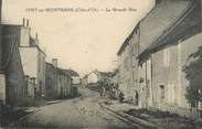 21 Cote D'or .CPA  FRANCE 21  "Ivry en Montagne, La grande rue"