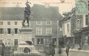 21 Cote D'or .CPA FRANCE 21 "Nolay, Place Monge et monument aux morts"