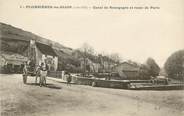 21 Cote D'or .CPA   FRANCE 21 "Plombières les Dijon, Canal de Bourgogne et route de Paris"