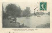 86 Vienne . CPA FRANCE 86 "Bonneuil- Matours, Vue prise de l'abreuvoir en amont du moulin"