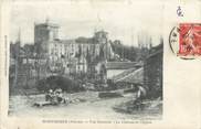 86 Vienne . CPA FRANCE 86 " Morthemer, Vue générale, le château et l'église"