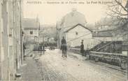 86 Vienne . CPA FRANCE 86 " Poitiers, Le pont Cyprien, inondations du 16 février 1904"