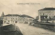 87 Haute Vienne .CPA FRANCE 87 "St  Laurent sur Gorre, Carrefour de la Poste"