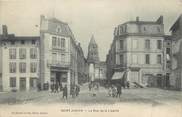 87 Haute Vienne .CPA FRANCE 87 "St Junien, Rue de la Liberté  "