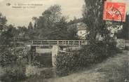 87 Haute Vienne .CPA FRANCE 87 "St Junien, Passerelle sur la Glane"