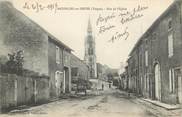 88 Vosge .CPA   FRANCE 88 "Bazoilles sur Meuse, Rue de l'église"