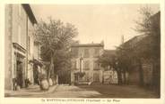 84 Vaucluse .CPA FRANCE 84 " La Bastide de Jourdans, La place"