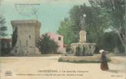 84 Vaucluse .CPA FRANCE 84 " Courthezon, La grande fontaine" 