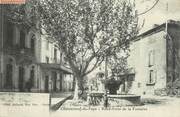 84 Vaucluse .CPA FRANCE 84 " Châteauneuf du Pape, Rond Point de la Fontaine"