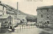 84 Vaucluse .CPA  FRANCE 84 " Fontaine de Vaucluse, Barrage sur la Sorgue"