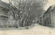 84 Vaucluse .CPA  FRANCE 84 " Mornas, Cours des platane"