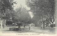 84 Vaucluse .CPA  FRANCE 84 "Monteux, La place et le cours"