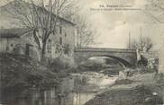 84 Vaucluse .CPA  FRANCE 84 "Pernes, Pont sur la Nesque, route départementale"