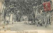 84 Vaucluse .CPA  FRANCE 84 "Ste Cécile les Vignes, Avenue de Valréas"