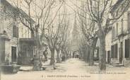 84 Vaucluse .CPA  FRANCE 84 "St  Didier, Le cours"