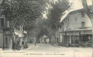 84 Vaucluse .CPA  FRANCE 84 "Le Thor,  Route de l'Isle sur Sorgue  "