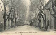 84 Vaucluse .CPA  FRANCE 84 "Villes sur Auzon, Avenue de Mazan"