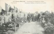 77 Seine Et Marne .CPA  FRANCE 77 "Chambry, Monseigneur Marbeau au cimetière"
