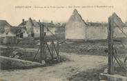 77 Seine Et Marne .CPA  FRANCE 77 " Courtacon, Une ferme incendiée le 04 septembre 1914"