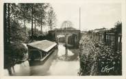 77 Seine Et Marne .CPSM   FRANCE 77 "Jouy sur Morin, Le pont du Moulin Brûlé"