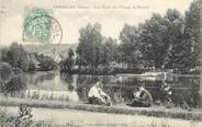 89 Yonne .CPA  FRANCE 89 "Vincelles, Les bords de l'Yonne, le Pertuis"