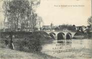 89 Yonne .CPA  FRANCE 89 " Molay, Le pont sur le Serein''