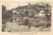 89 Yonne .CPA  FRANCE 89 Druye les Belles Fontaines, Le lac et le vieux château"