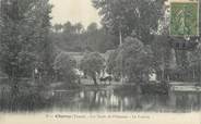 89 Yonne .CPA  FRANCE 89 "Charny, Les bords de l'Ouanne, le Foulon"