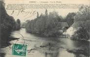 89 Yonne .CPA  FRANCE 89 "Cheney, L'Armançon, vue du moulin"