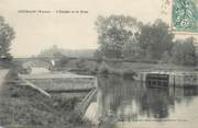 89 Yonne .CPA  FRANCE 89 "Courlon, L'écluse et le pont"