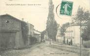 42 Loire .CPA FRANCE 42 " Chavanay - Luzin, Quartier de la gare"
