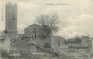 42 Loire .CPA FRANCE 42 "Chambles, L'église et la tour"
