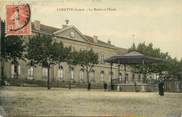 42 Loire .CPSM  FRANCE 42  "Lorette, La Mairie et l'école"