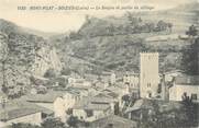 42 Loire .CPA  FRANCE 42  "Mont Pilat - Dozieu, Le donjon et partie du village"