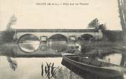 49 Maine Et Loire . CPA  FRANCE  49  "Chazé, Pont sur le Thouet"